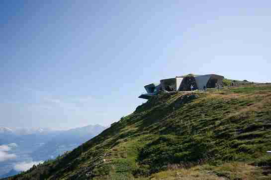 Zaha Hadid Designs Mountain Museum in Summit of Italian Alpine Peak
