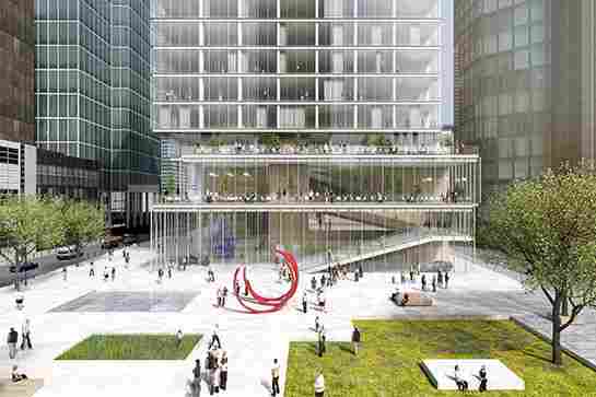BIG Debuts Plans for a Rippling Tower in Frankfurt