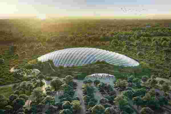 The World’s Largest Single-Domed Greenhouse Pushes The Boundaries Of Innovative Architecture
