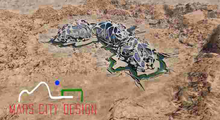 A Prototype Mars Colony Will Be 3-D Printed in the Mojave Desert