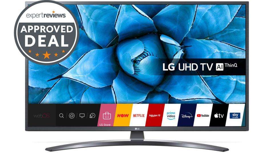 Massive savings on this LG UN7400 55in 4K HDR TV