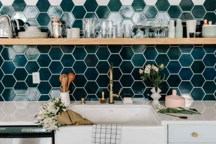 Our Latest Obsession: The Unfinished Backsplash