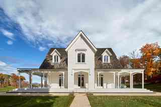 Tour a Dutchess County, New York, Manse That Puts a Bright, Contemporary Spin on Gothic Revival